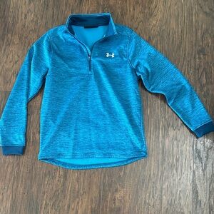 Under Armour Teal Quarter-Zip Top